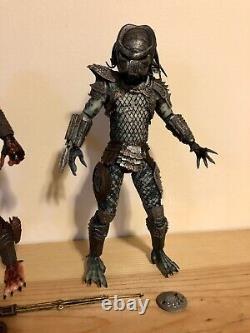 Lost Tribe Neca Predator Lot. Loose Used Condition. Authenic with Accessories