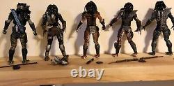 Lost Tribe Neca Predator Lot. Loose Used Condition. Authenic with Accessories