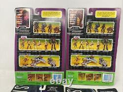 Lot Of 4 Kenner Aliens Ripley Apone Gorilla & Scorpion Xenomorphs DMG CARD