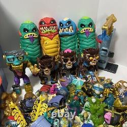 Lot of 100+ Treasure X Action Figures Aliens Monster parts Huge Lot Treasure x