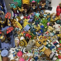 Lot of 100+ Treasure X Action Figures Aliens Monster parts Huge Lot Treasure x