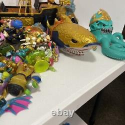 Lot of 100+ Treasure X Action Figures Aliens Monster parts Huge Lot Treasure x