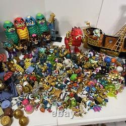 Lot of 100+ Treasure X Action Figures Aliens Monster parts Huge Lot Treasure x