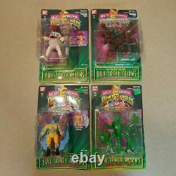 Lot of 16 Mighty Morphin Power Rangers Action Feature Evil Space Aliens 1994