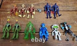 Lot of 46+ BEN 10 Alien Action Figures And Accessories Collection