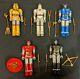 Lot of (5) Bandai Mighty Morphin Power Rangers MMPR Battle Borgs 1995 Complete