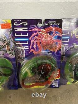 Lot of 7 Aliens Action Figures kenner toys