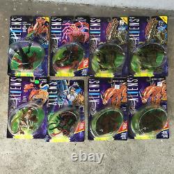 Lot of 8 Vintage Kenner Aliens Movie Action Figures New in Package