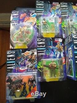 Lot of New Sealed in Box Kenner Aliens Space Marine Figures and Vehicles