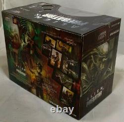 MCFARLANE SPAWN action figure ALIEN PREDATOR Movie Maniacs Deluxe 2 pack box set