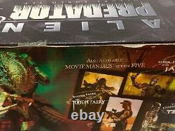 MCFARLANE SPAWN action figure ALIEN PREDATOR Movie Maniacs Deluxe 2 pack box set