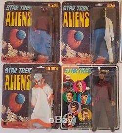 MEGO Star Trek ALIENS 1970's Lot of 4 Unpunched Vintage