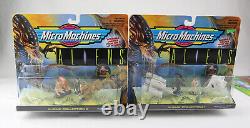 MICRO MACHINES LOT Aliens Predator Terminator 2 MOC Galoob 1996 ULTRA RARE