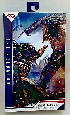 MISP NECA Deluxe ARMORED ASSASSIN PREDATOR Alien Horror action figure 2018 12