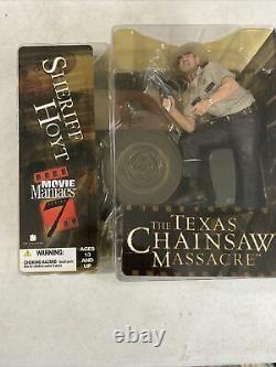 McFarlane Movie Maniacs SERIES 7 Texas Chainsaw Massacre, Robocop, Aliens