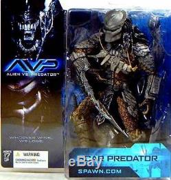 McFarlane Toys Alien VS Predator Movie Scar Action Figure New from 2004