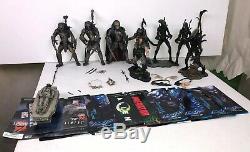 McFarlane Toys Alien Vs. Predator Action Figures With Accessories Lot
