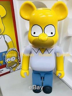 Medicom 2018 Be@rbrick Fox 1000% The Simpsons Homer Simpson Bearbrick 1pc