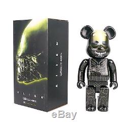 Medicom Toy Bearbrick 400% Alien Xenomorph Be@rbrick Mint + Fast Shipping