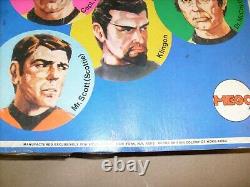 Mego 1974 Vintage Star Trek Dr. McCoy (Bones) figure 5 FACE CARD RARE SEALED