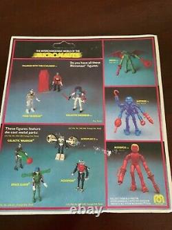 Mego 1979 Micronauts Repto Action Figure wings + blaster on open card sweet