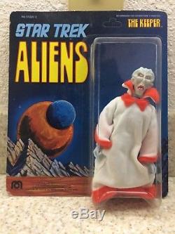 Mego Unpunched Star Trek Aliens Romulan, Mugato, Andorian, Talos & Keeper