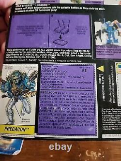 Mexican GI Joe Brigada Espacial Predacon Carcass Lobotomaxx Star Brigade Aliens