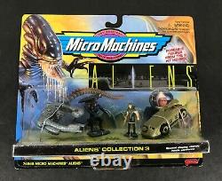 Micro Machines ALIENS Collections 1 + 2 + 3 GALOOB (3 Sets)1996 Miniatures NEW