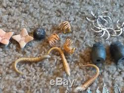 Microman AVP Used Lot 3 Aliens 3 Predator 1 Queen + Accessories