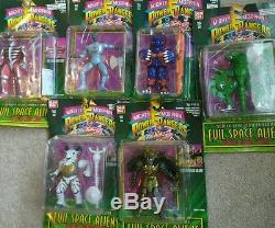 Mighty morphin power rangers Evil Space Aliens 6 action figure