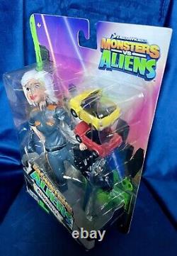 Monsters Vs Aliens Dreamworks Ginormica Action Figure- Rare