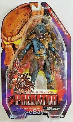 NECA 7 ALIEN HUNTER PREDATOR Series 10 NIGHTSTORM Sci-Fi movie 7 action figure