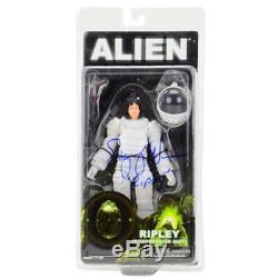 NECA ALIEN RIPLEY 7ACTION FIGURE IN SPACE SUIT-SIGOURNEY WEAVER SIGNED-NEWithRARE