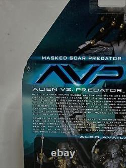 NECA ALIEN vs PREDATOR AVP Series 15 MASKED SCAR horror movie 7 action figure