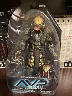 NECA ALIEN vs PREDATOR Series 14 Maskless Scar Predator Authentic AVP NEW US