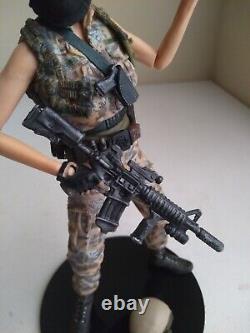 NECA ALIENS Lt. Ellen Ripley CUSTOM MILITARY TACTICAL MARINE Used U. S Seller