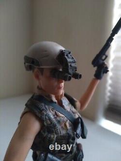 NECA ALIENS Lt. Ellen Ripley CUSTOM MILITARY TACTICAL MARINE Used U. S Seller