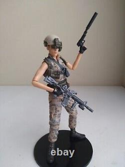 NECA ALIENS Lt. Ellen Ripley CUSTOM MILITARY TACTICAL MARINE Used U. S Seller