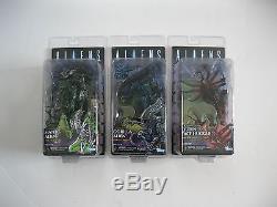 Neca Aliens Series 1-10 Master 32 Figure Set Ripley Xenomorph Etc Predator Mosc