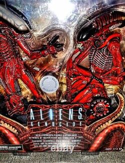 NECA ALIENS Toys R Us Exclusive GENOCIDE 2-Pack RED XENOMORPHS MISB #949