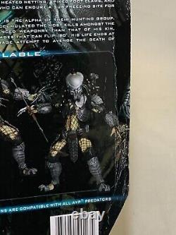 NECA AVP Set ALIEN PREDATOR Series 14 UNMASKED SCAR CELTIC CHOPPER Action Figure