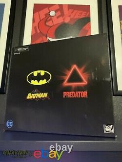 NECA Action Figure Horror SDCC Exclusive DC Batman vs Predator Box Set