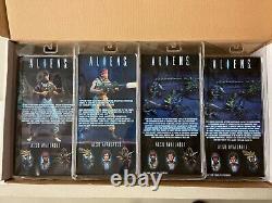 NECA Alien Aliens Figures Ripley Vasquez Battle Damaged Xenomorph 3D Space Base