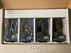 NECA Alien Aliens Figures Ripley Vasquez Battle Damaged Xenomorph 3D Space Base