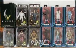 NECA Alien Collection Ripley Ash Dallas Lambert Parker Brett Kane Xeno Figures