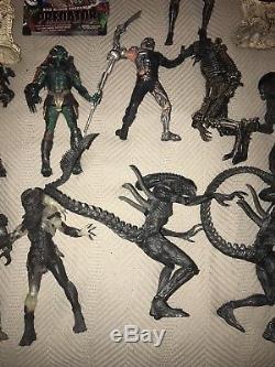 NECA Alien Predator Lot Mcfarlane Movie Maniacs Jason X Species II
