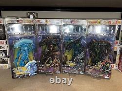 NECA Alien Series 10 Gorilla Alien Warrior Snake Scorpion Kenner 2016 Set Rare