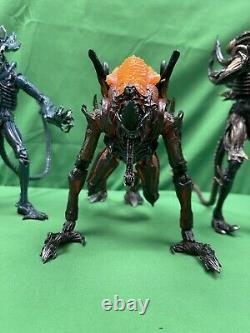 NECA Aliens 7 Lot Of 3 Gorilla / Scorpion / Rhino