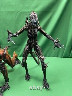 NECA Aliens 7 Lot Of 3 Gorilla / Scorpion / Rhino