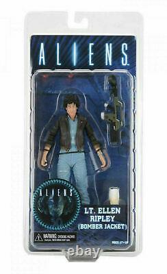NECA Aliens 7 Lt. Ellen Ripley (Bomber Jacket) Action Figure NEW SEALED